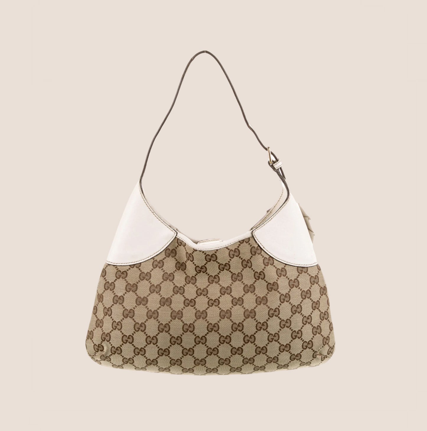 GUCCI GG CANVAS TROPHY SHOULDER BAG