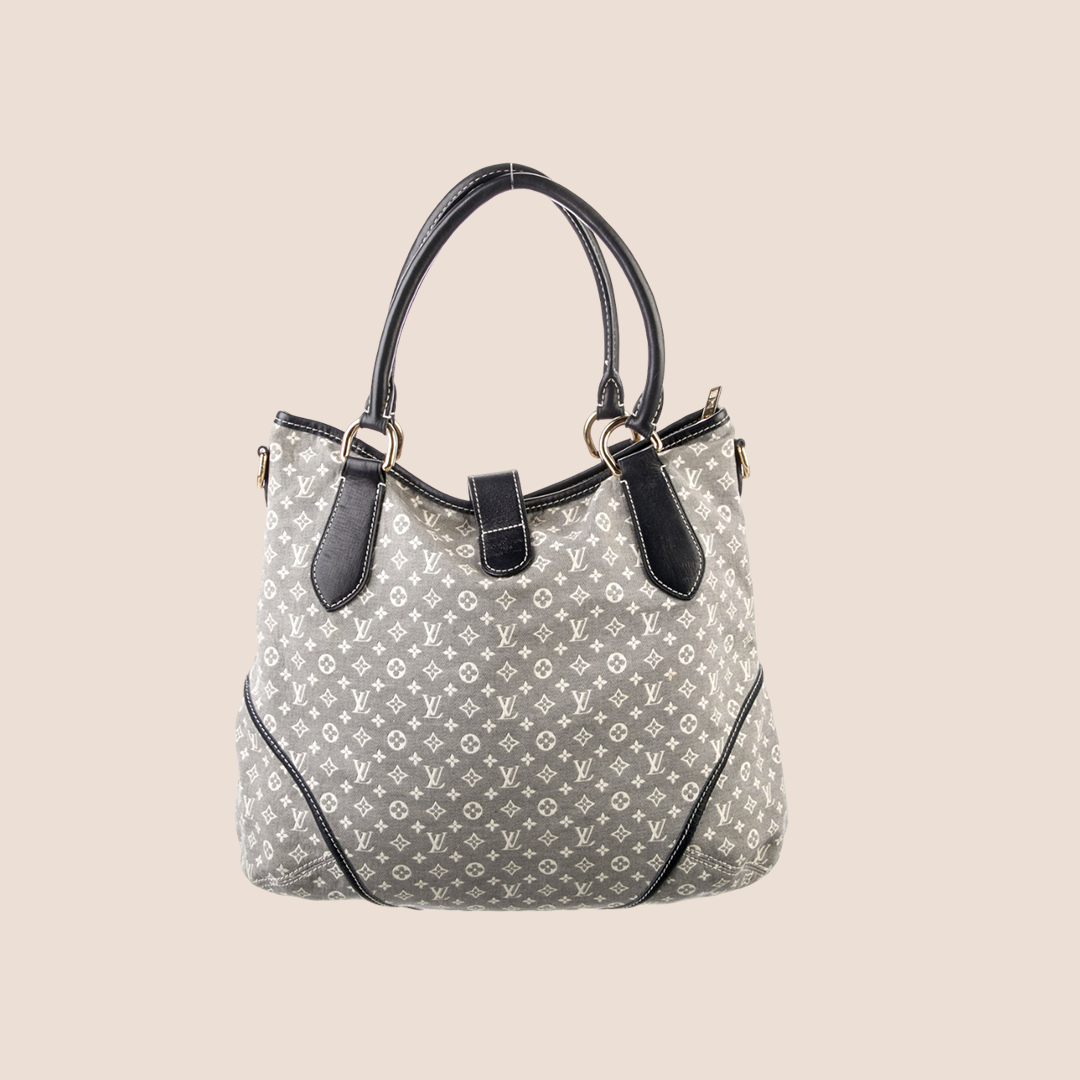 LOUIS VUITTON BLUE & GREY MONOGRAM IDYLLE ELEGIE BAG