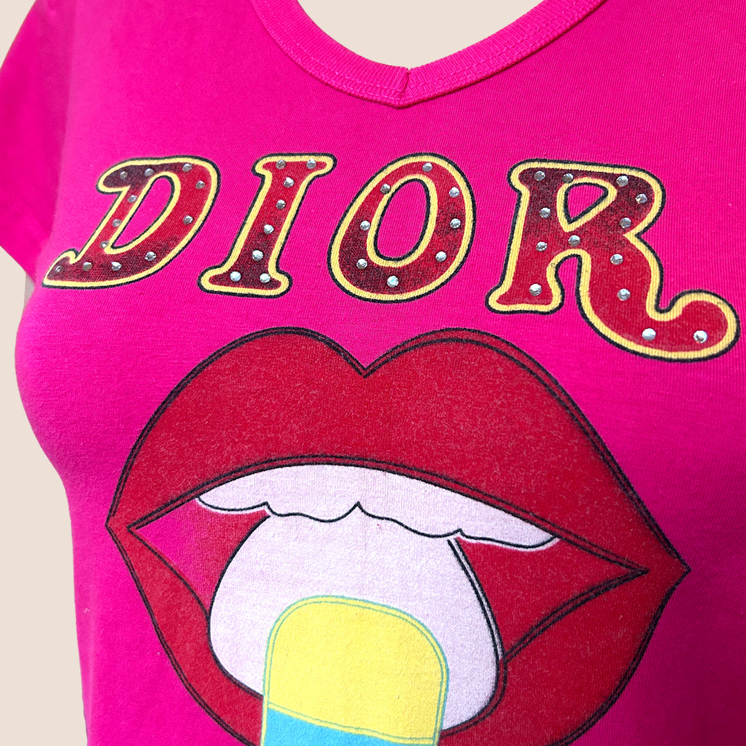 CHRISTIAN DIOR SPRING 2005 "DIOR FOR PEACE" T-SHIRT