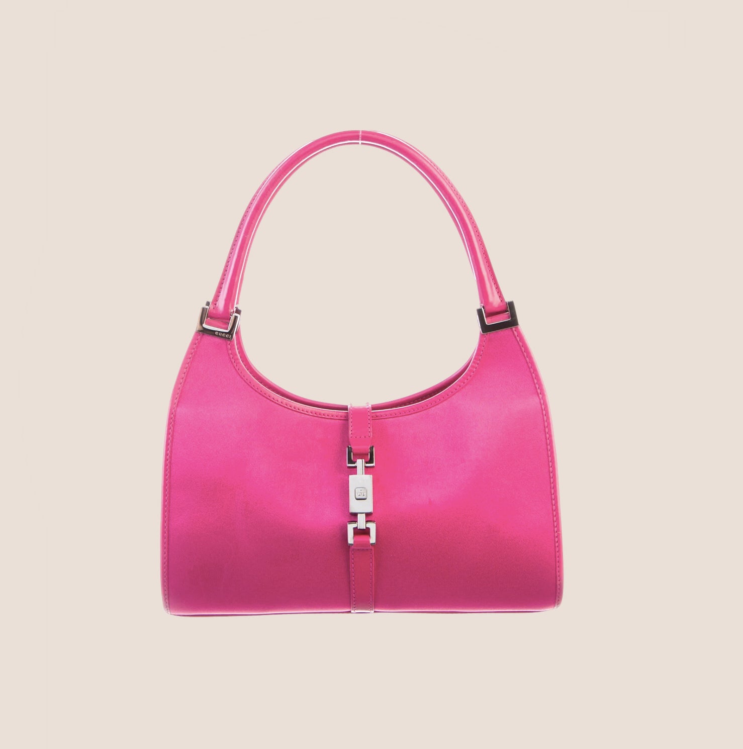 GUCCI FUCHSIA SATIN JACKIE HOBO BAG – RDB