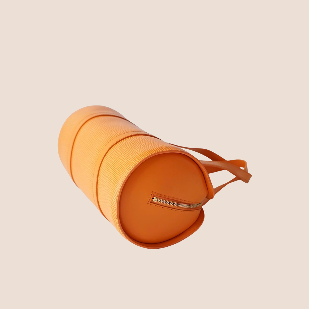 LOUIS VUITTON 2005 ORANGE EPI LEATHER PAPILLON BAG