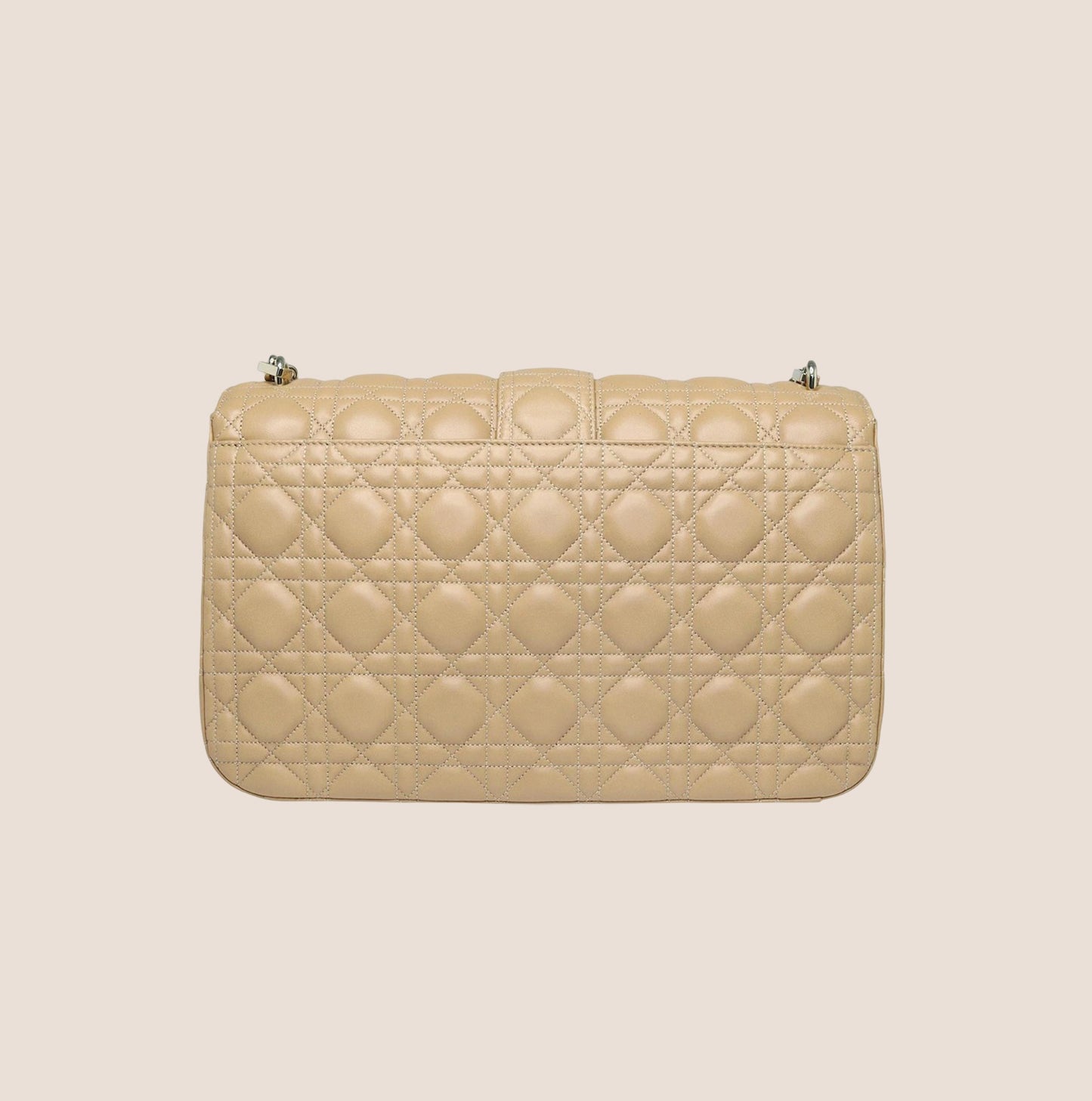 CHRISTIAN DIOR MISS DIOR CARAMEL CANNAGE SHOULDER BAG
