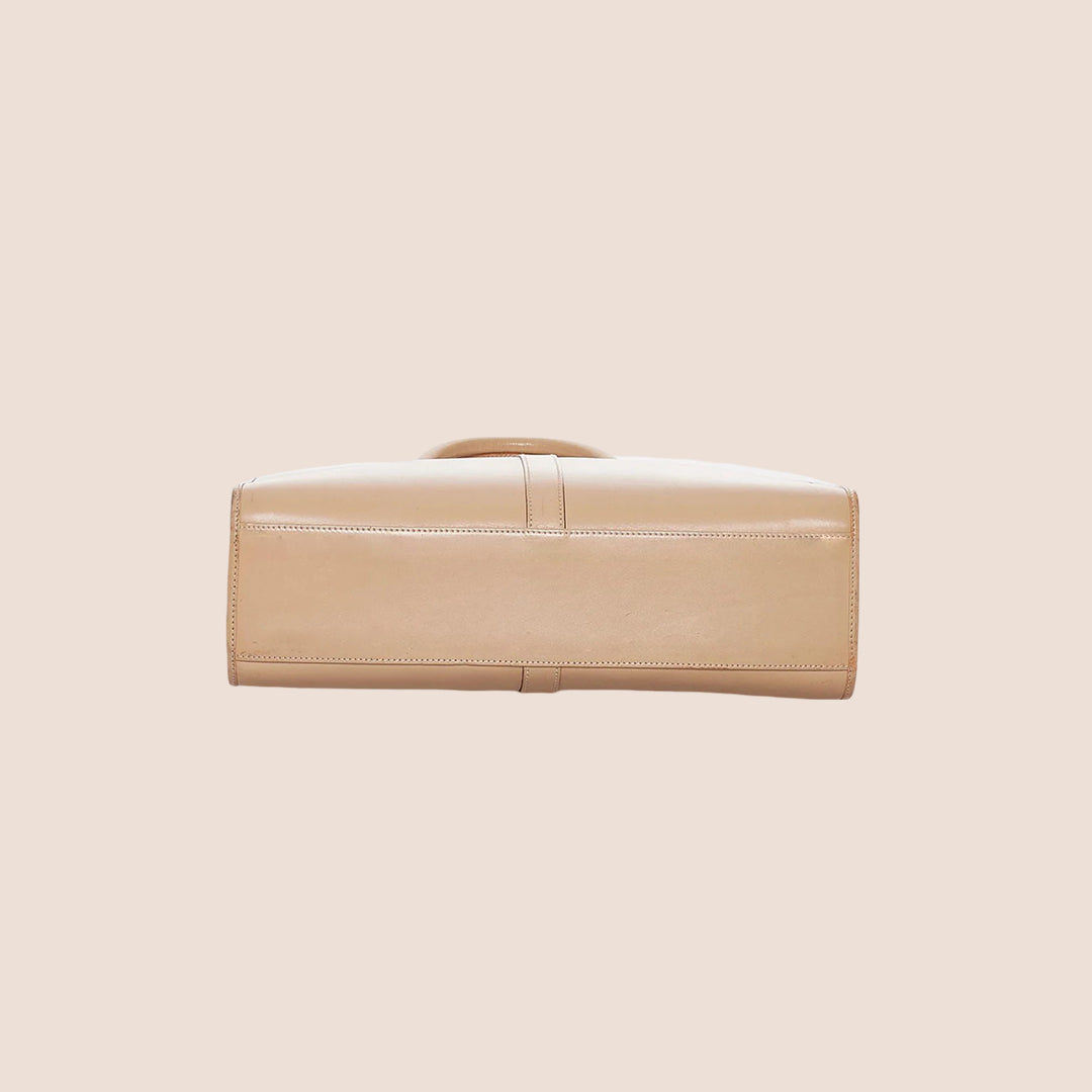 GUCCI BY TOM FORD TAN LEATHER JACKIE BAG