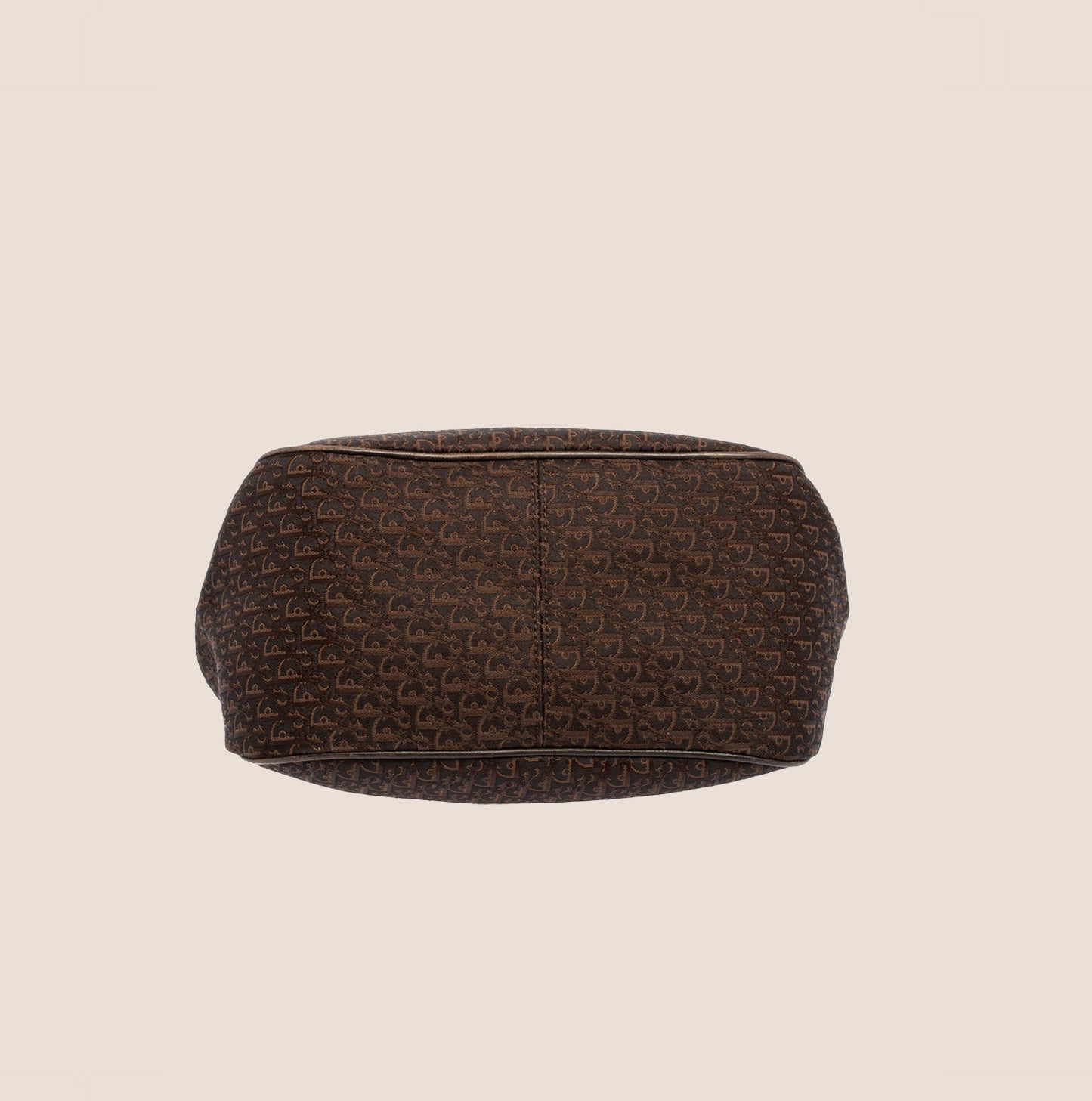 CHRISTIAN DIOR 2005 BROWN STREET CHIC DIORISSIMO TOTE BAG