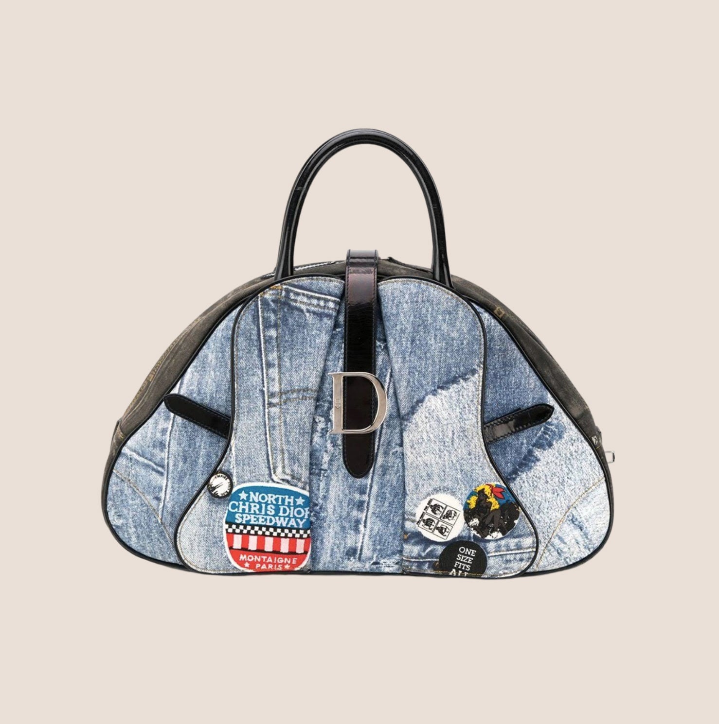 Dior Denim “Miss Diorella” Saddle Bag