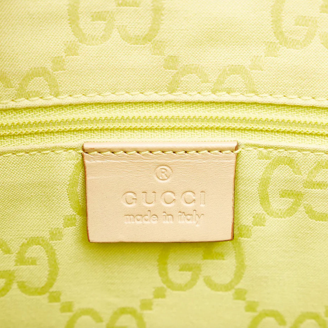 GUCCI BY TOM FORD TAN LEATHER JACKIE BAG