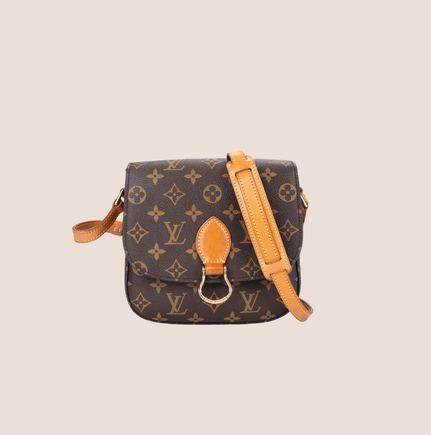 louis vuitton cloud backpack LOUIS VUITTON BROWN MONOGRAM SAINT CLOUD BAG – RDB