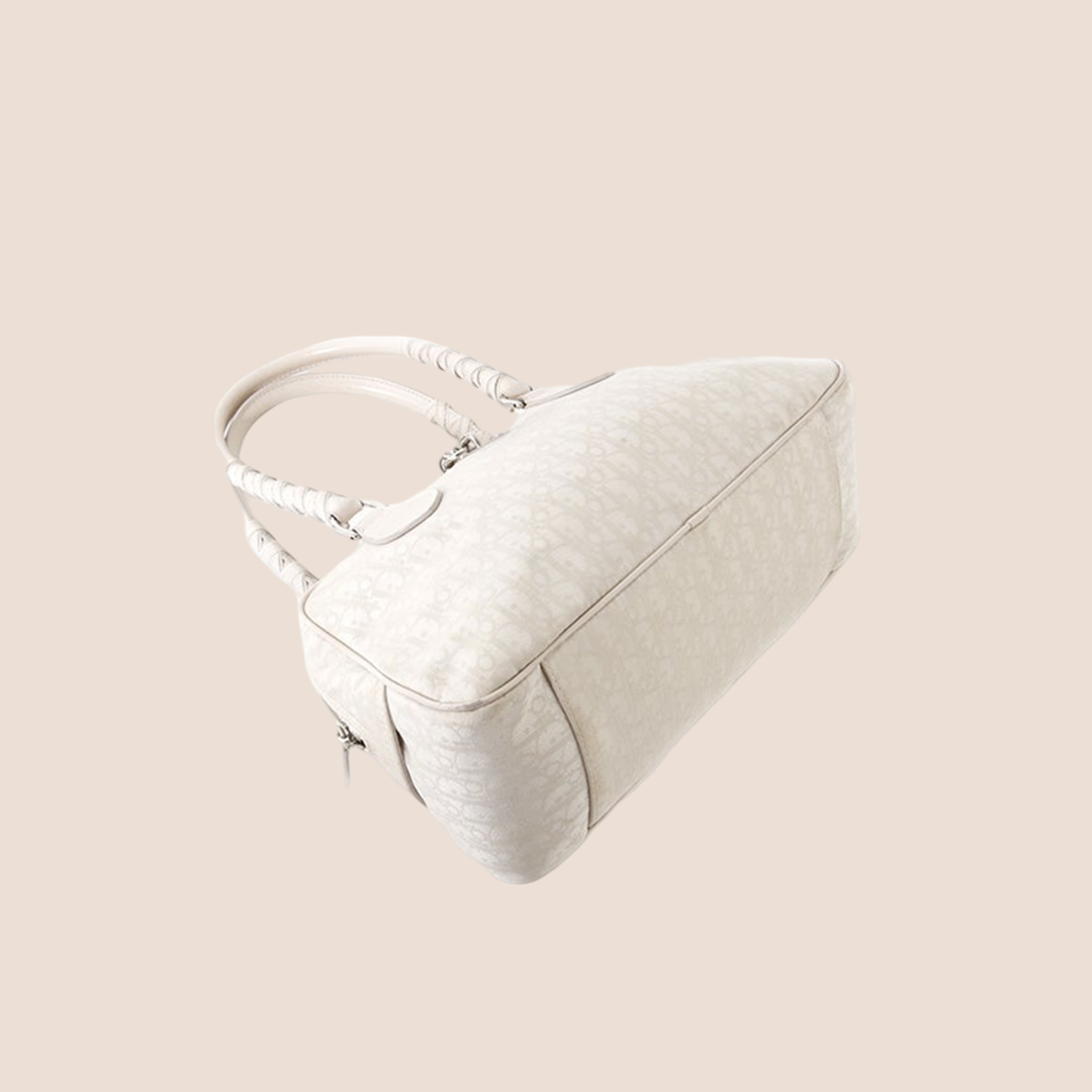 CHRISTIAN DIOR 2006 CREAM DIORISSIMO LOVELY BAG
