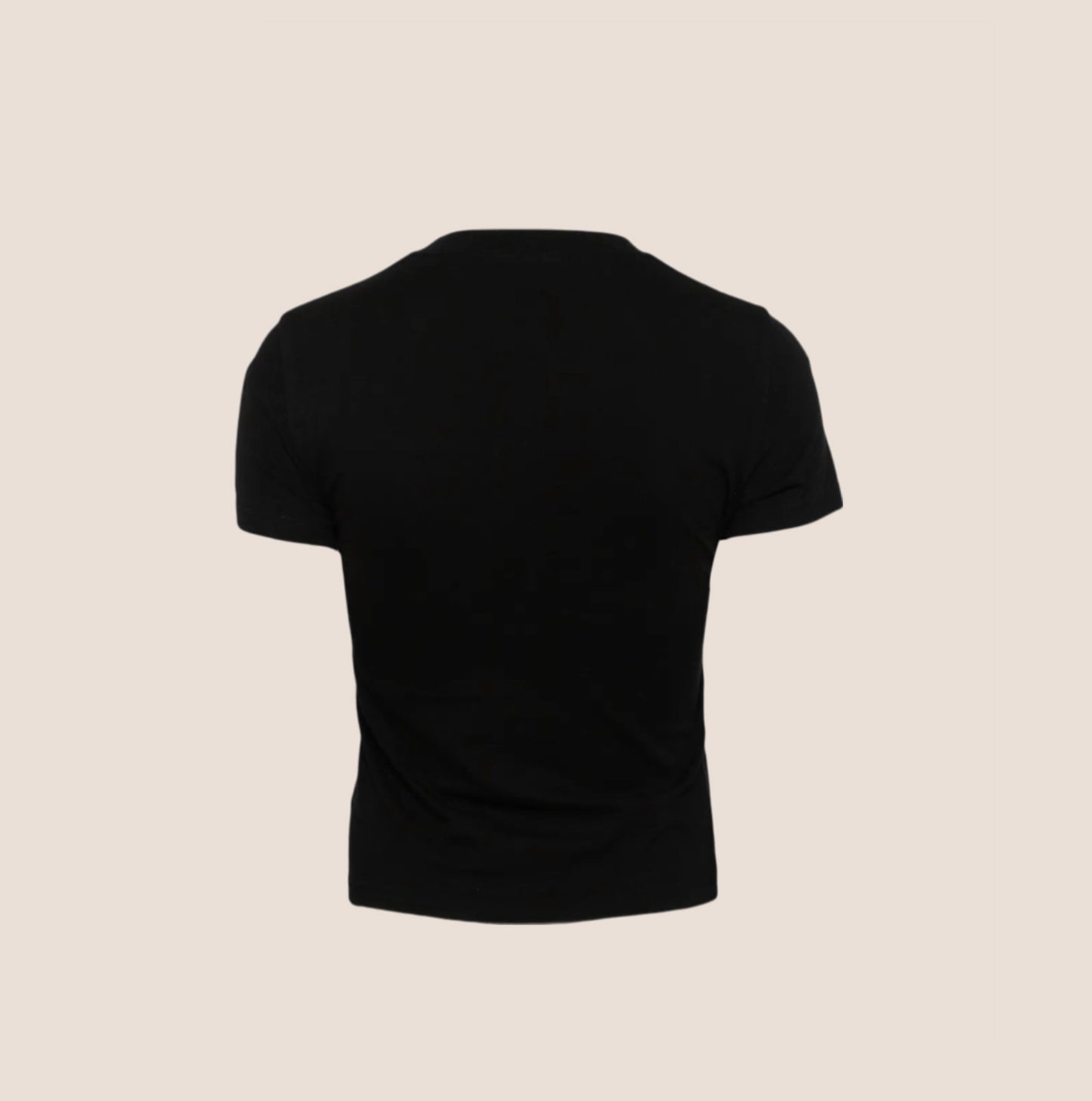 CHRISTIAN DIOR 2003 BLACK HARDCORE PRINT T-SHIRT