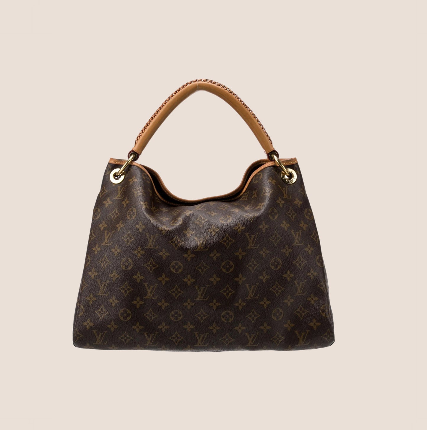 LOUIS VUITTON BROWN MONOGRAM ARTSY MM BAG