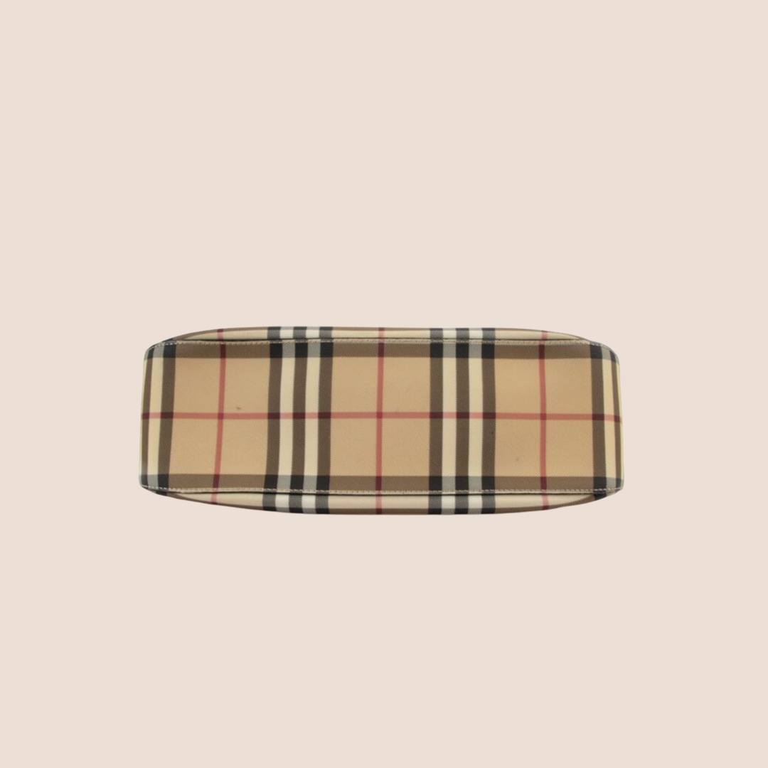 BURBERRY 00s NOVA CHECK SHOULDER BAG