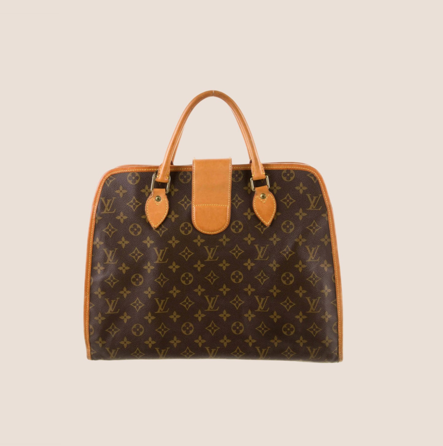 LOUIS VUITTON BROWN MONOGRAM RIVOLI TOTE BAG