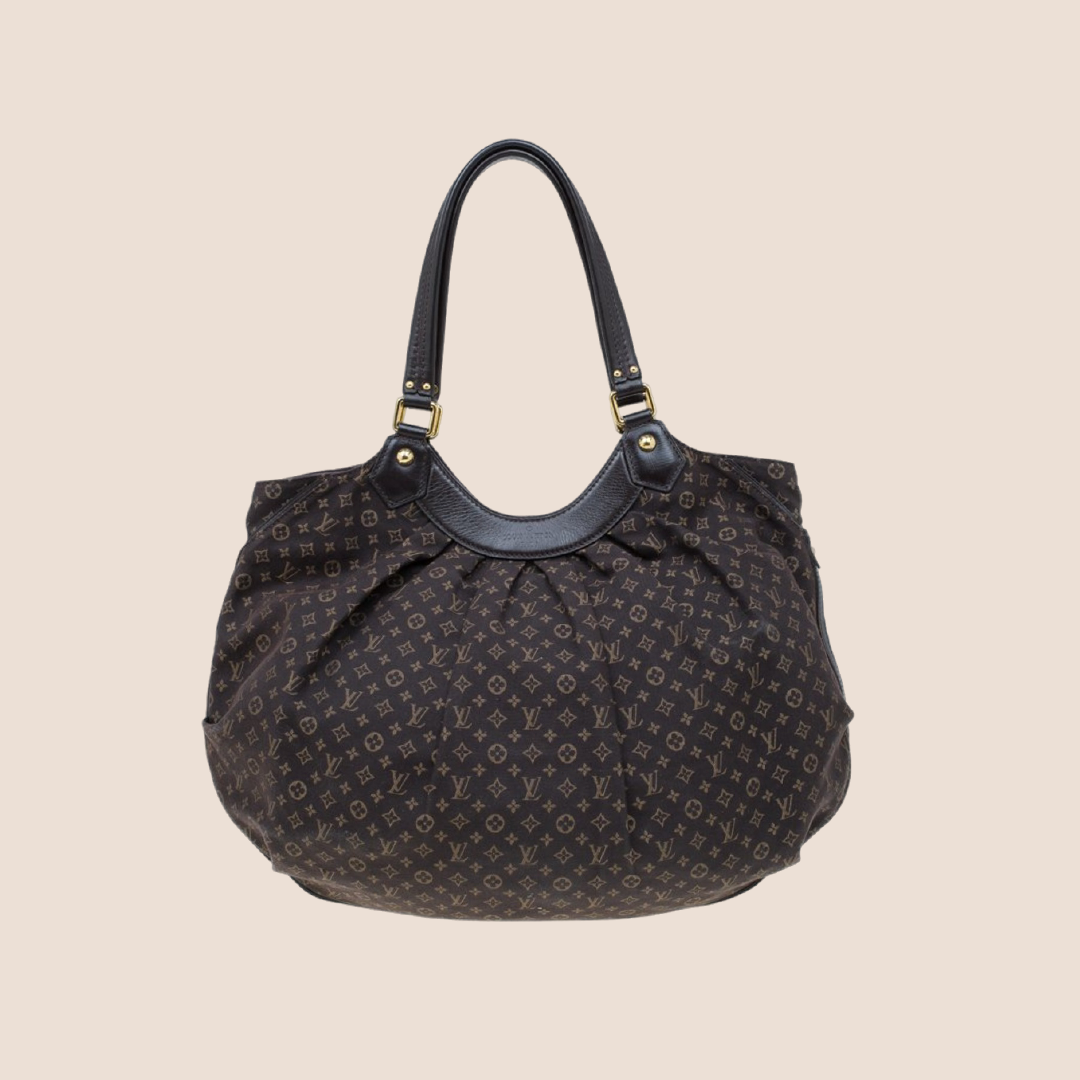 LOUIS VUITTON BROWN MONOGRAM FUSAIN IDYLLE FANTAISIE BAG