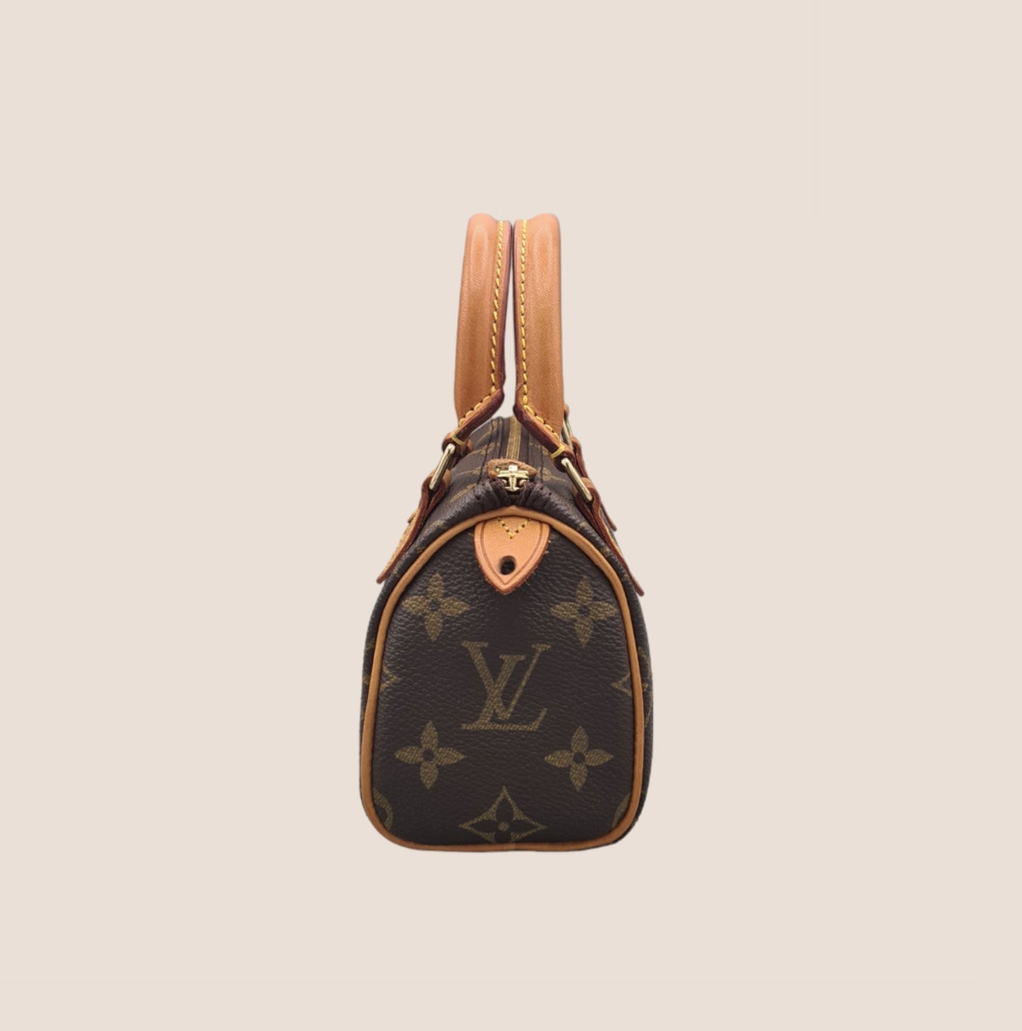 LOUIS VUITTON BROWN MONOGRAM MINI SPEEDY BAG
