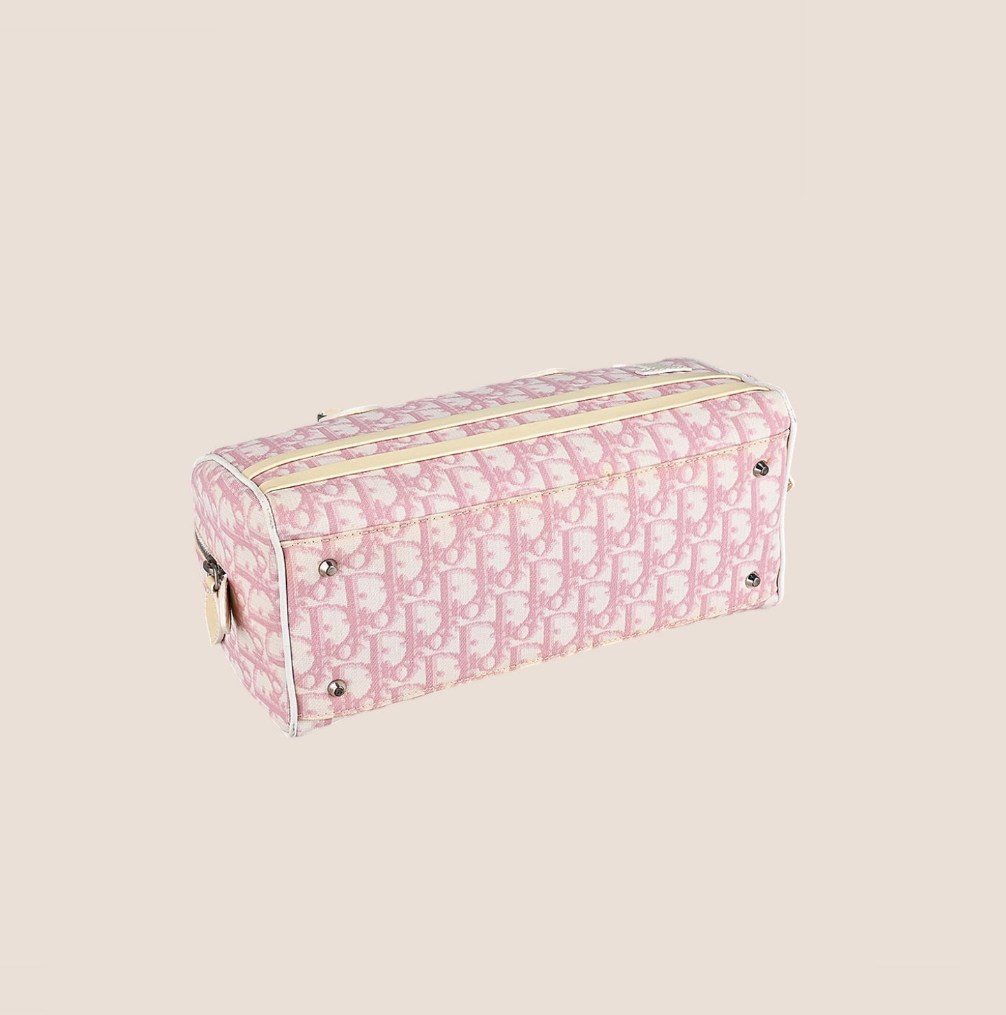 CHRISTIAN DIOR 2004 PINK TROTTER BOSTON BAG