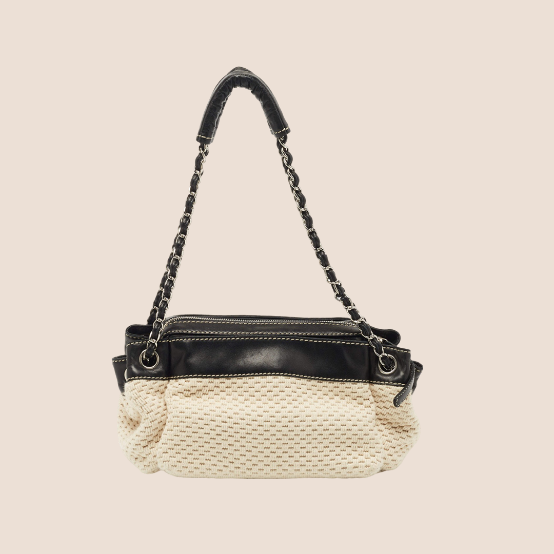 CHANEL LAX CROCHET ACCORDION BAG