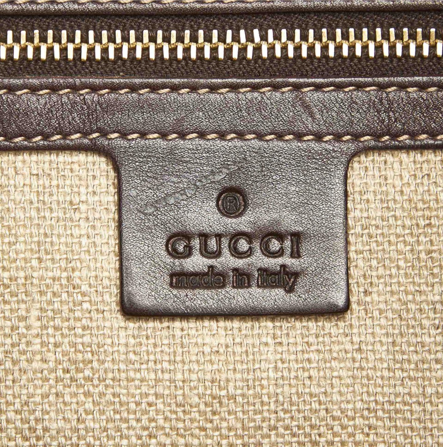 GUCCI BROWN HORSEBIT HASLER HOBO BAG