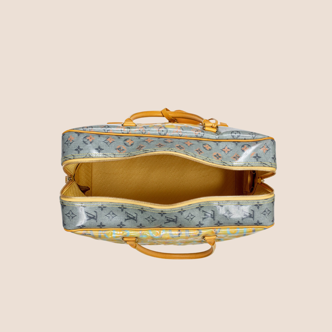 LOUIS VUITTON MULTICOLOR MONOGRAM PULP WEEKENDER PM BAG