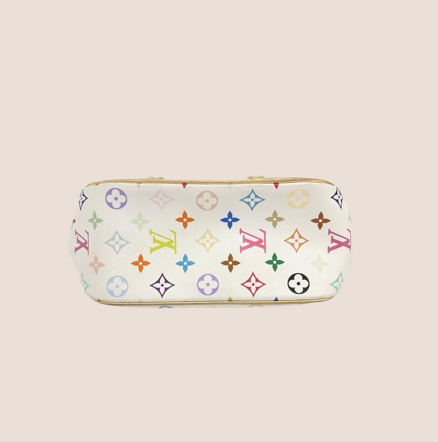 LOUIS VUITTON x TAKASHI MURAKAMI GOLD MULTICOLOR MARILYN BAG
