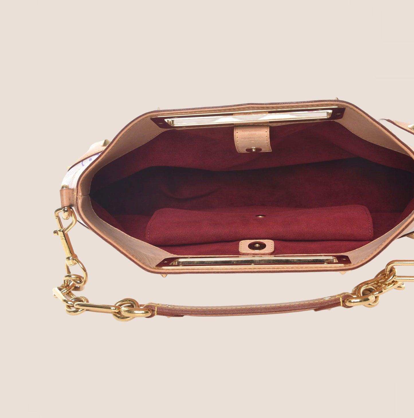 LOUIS VUITTON MULTICOLOR MONOGRAM JUDY GM BAG