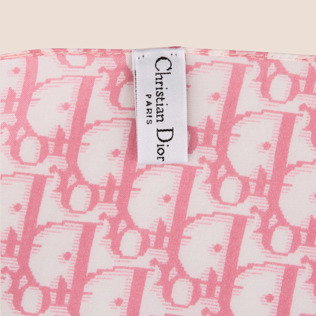 CHRISTIAN DIOR 2004 PINK DIORISSIMO GIRLY SCARF