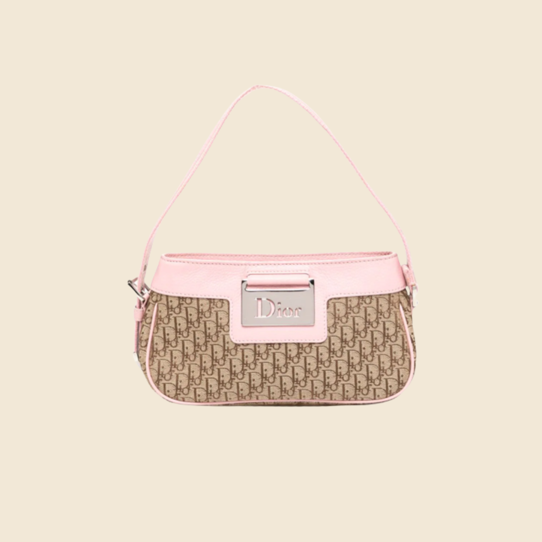 CHRISTIAN DIOR 2000s STREET CHIC PINK POCHETTE