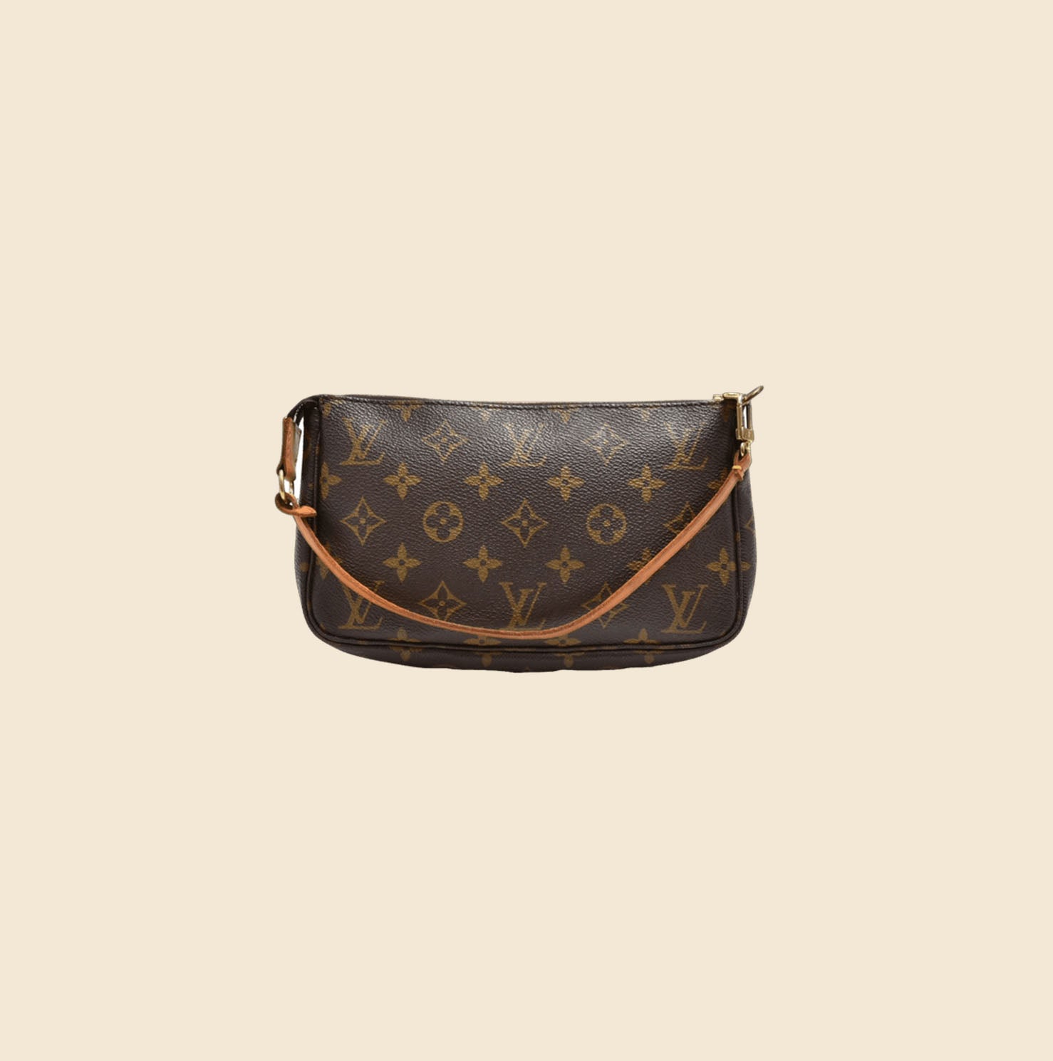 Authentic Louis Vuitton Monogram Idylle Rhapsodie MM Bag zip top