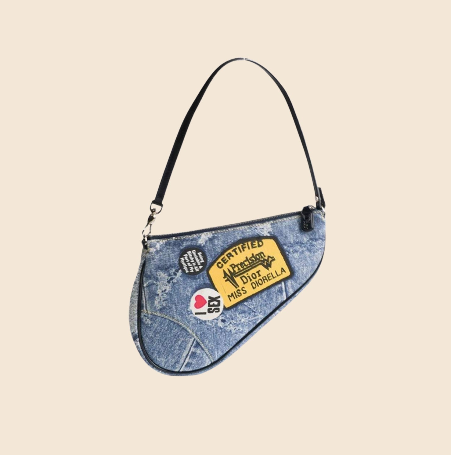 Christian Dior Camo Mini Saddle Bag