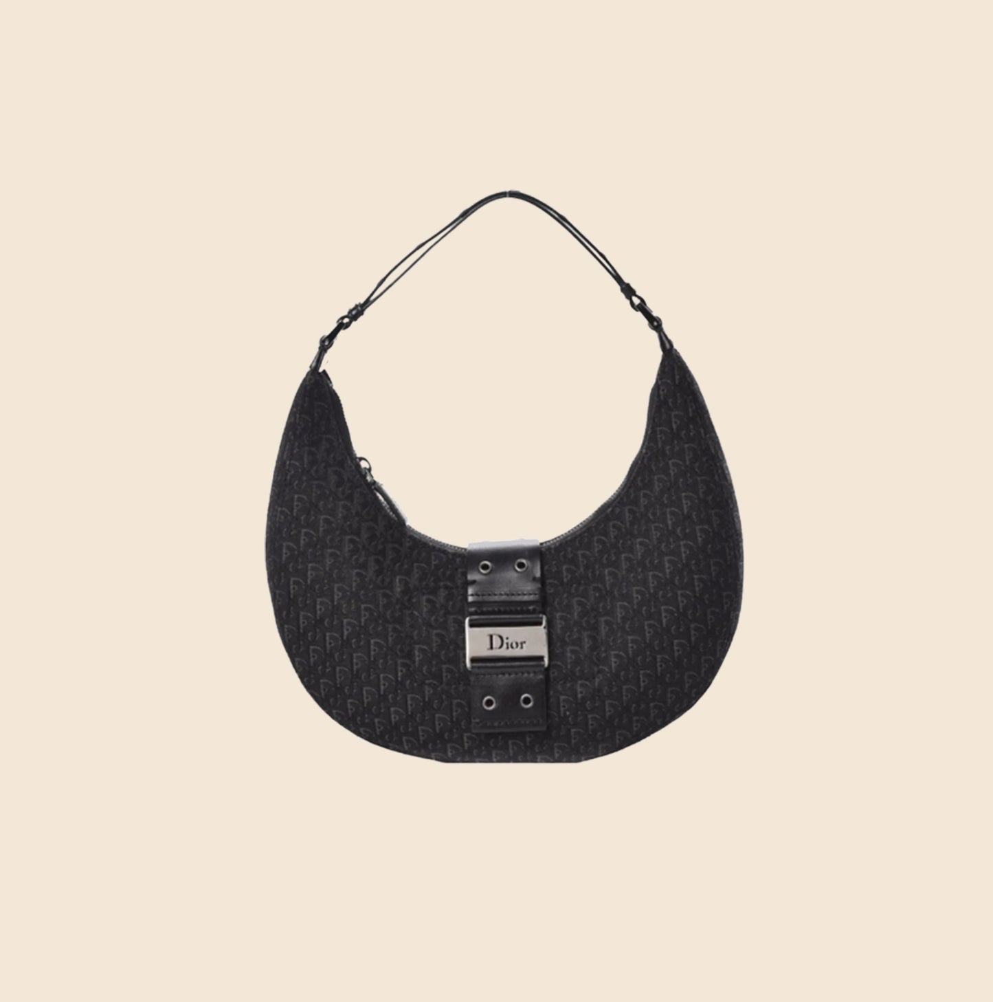 CHRISTIAN DIOR STREET CHIC HALF MOON HOBO BAG