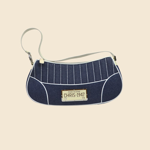 CHRISTIAN DIOR MONTAIGNE DENIM BAG
