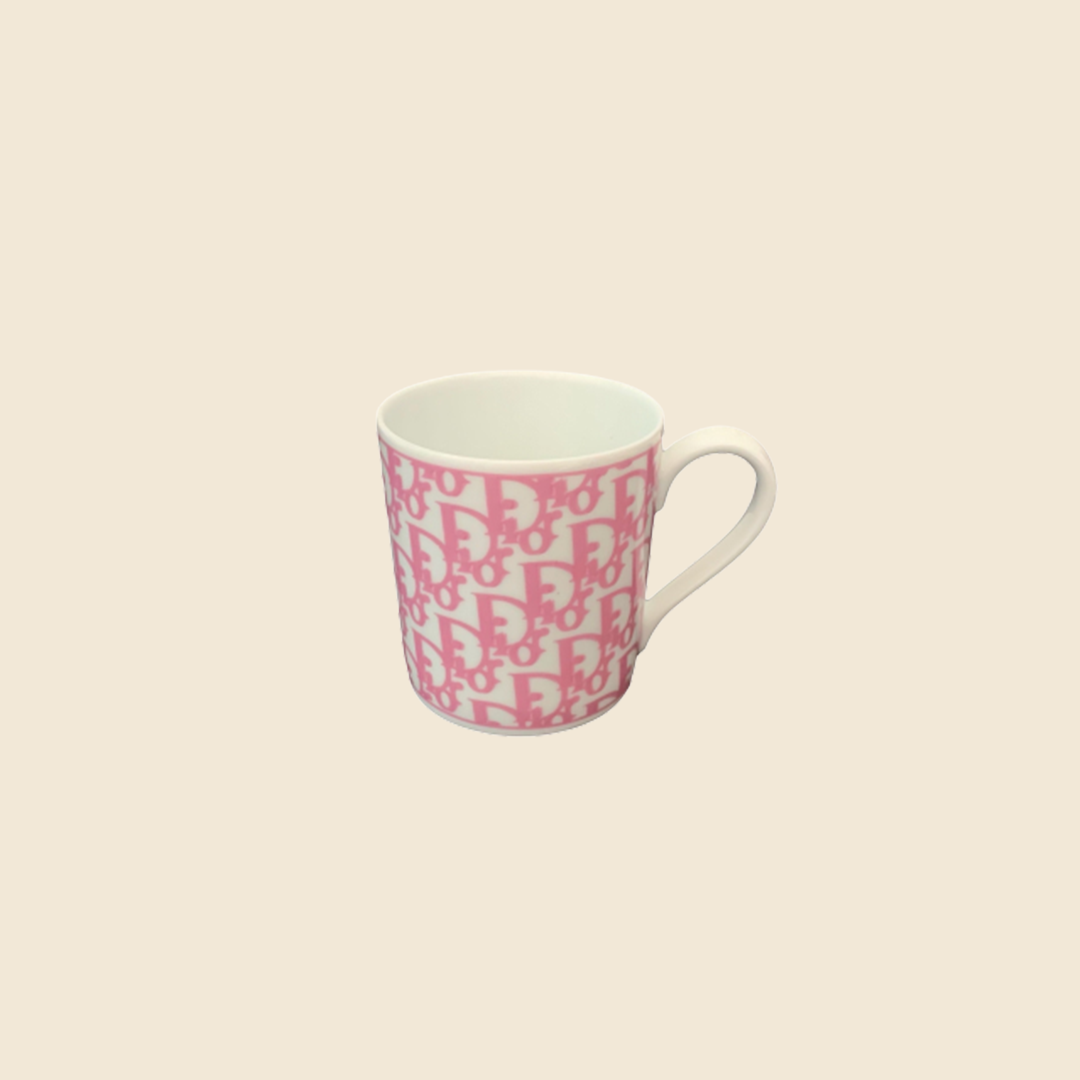 CHRISTIAN DIOR 2004 PINK TROTTER MUG