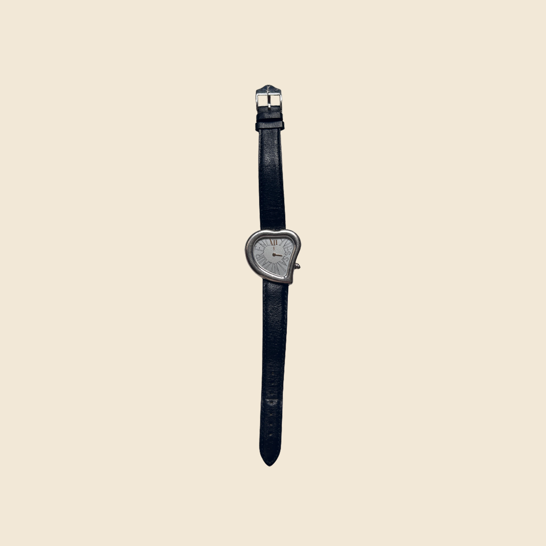 YVES SAINT LAURENT SILVER HEART WATCH