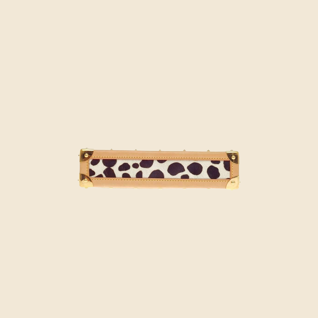 LOUIS VUITTON 2003 DALMATIAN MONOGRAM MINI FLAP BAG