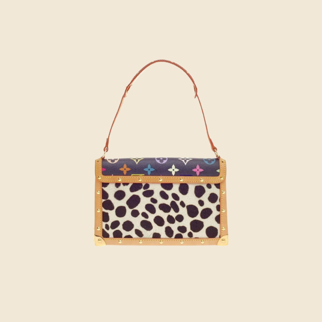 LOUIS VUITTON 2003 DALMATIAN MONOGRAM MINI FLAP BAG