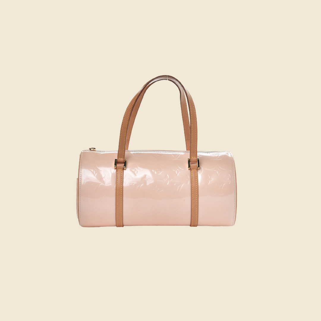 LOUIS VUITTON PINK MONOGRAM VERNIS MALLORY BAG – RDB