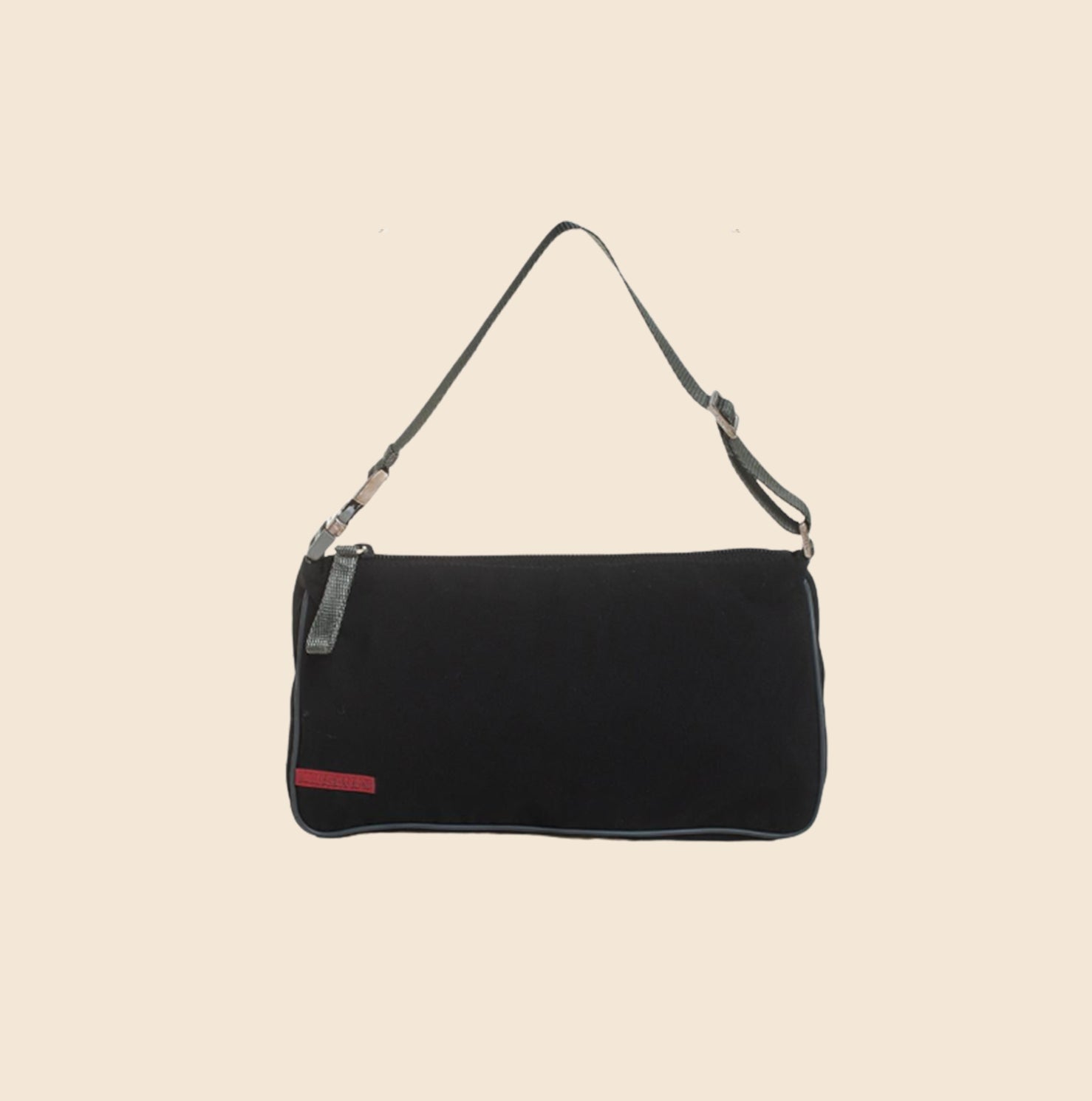 Sell Prada Vintage Nylon Pochette - Black