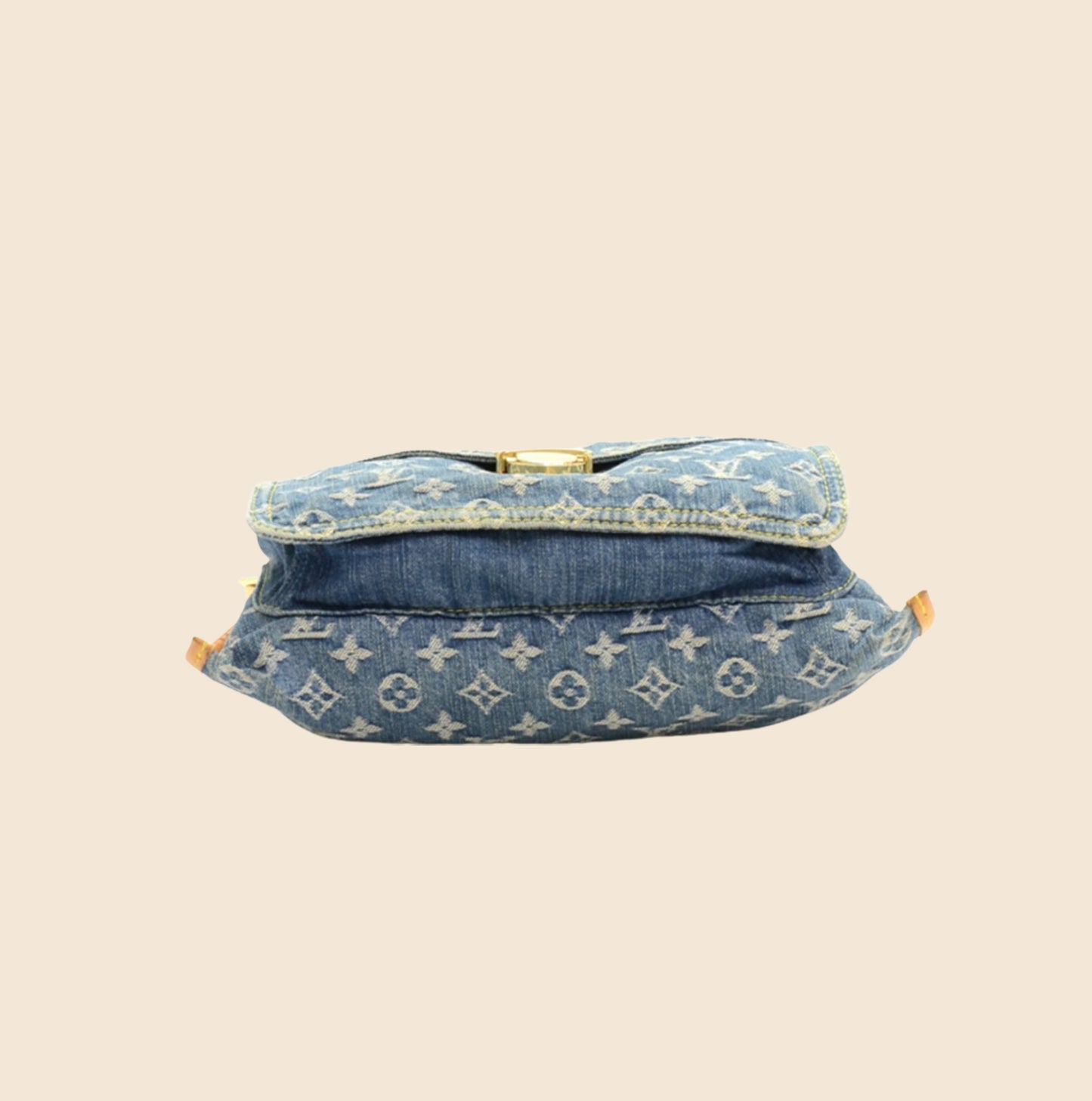 LOUIS VUITTON 2005 FLAT SHOPPER TOTE BAG