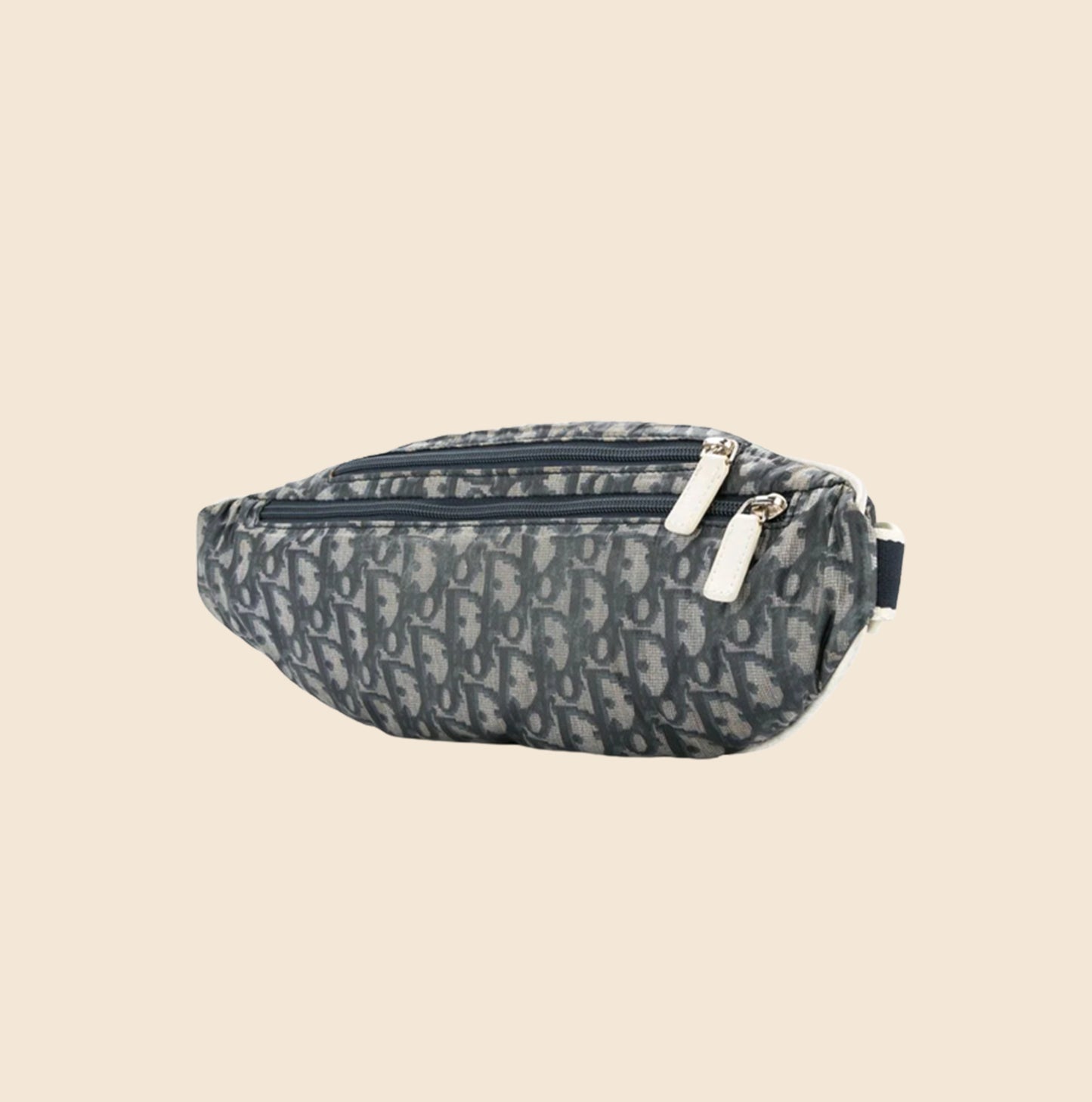CHRISTIAN DIOR BLUE TROTTER BELT BAG