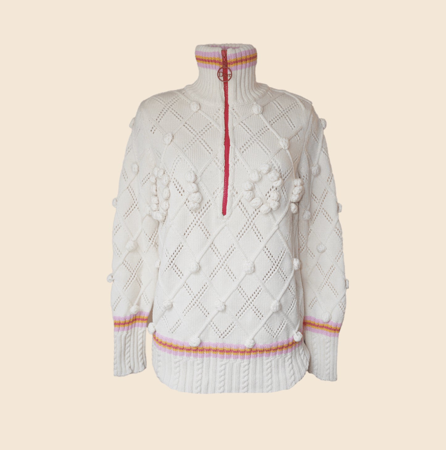 CHRISTIAN DIOR MULTICOLOUR WOOL SWEATER