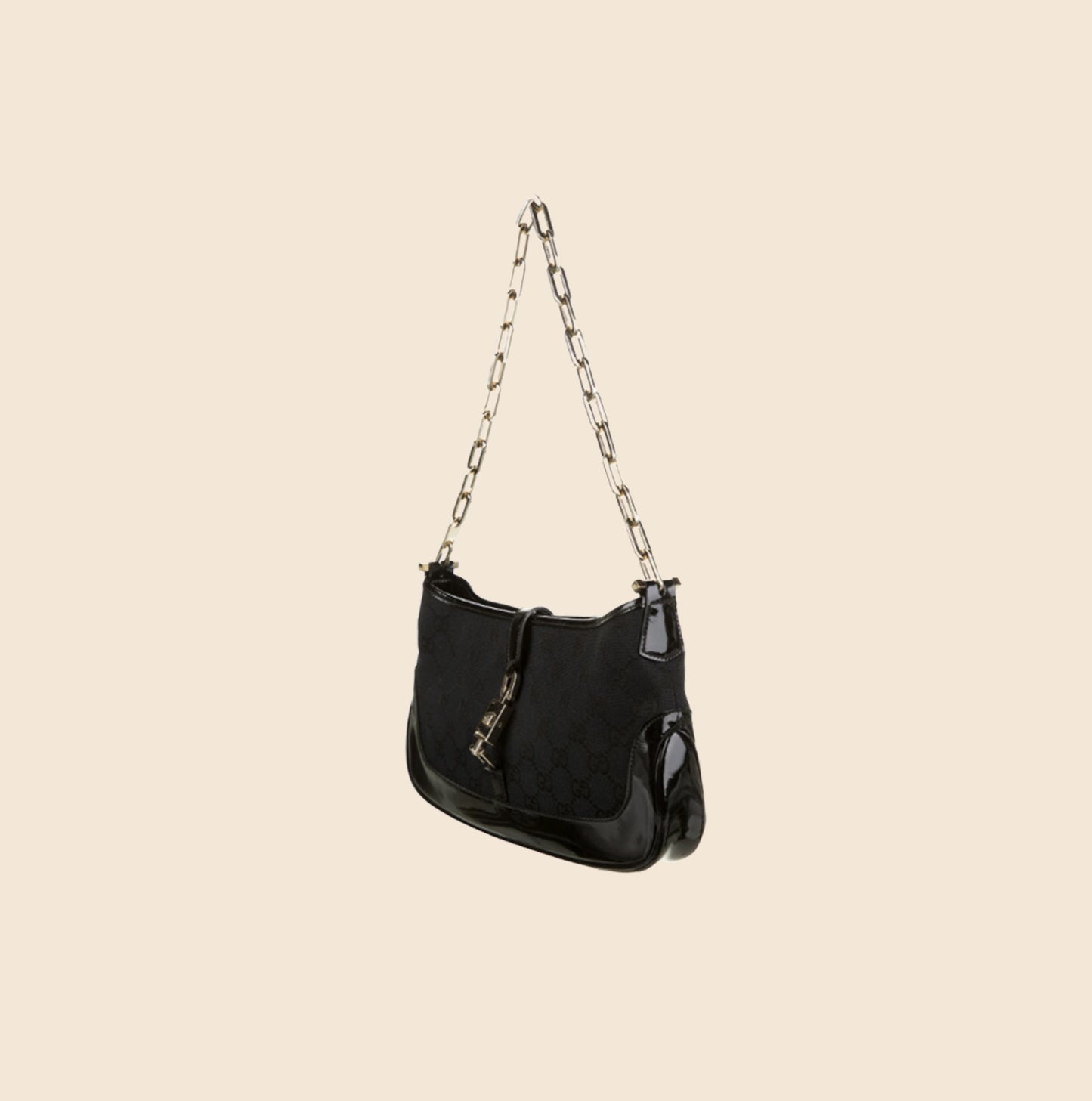 GUCCI JACKIE CHAIN MINI SHOULDER BAG