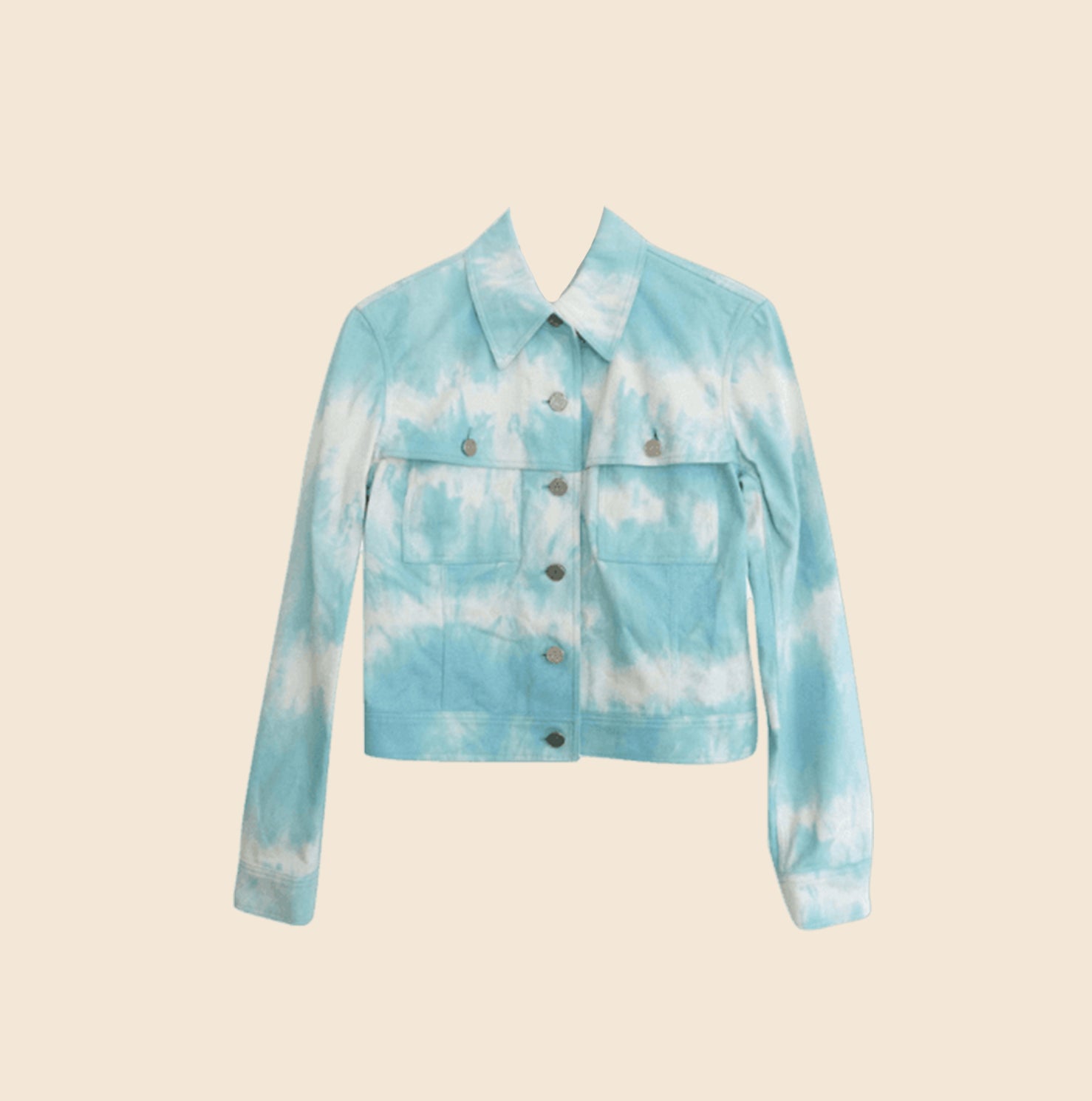 CÉLINE 2000s TIE DYE DENIM JACKET – RDB