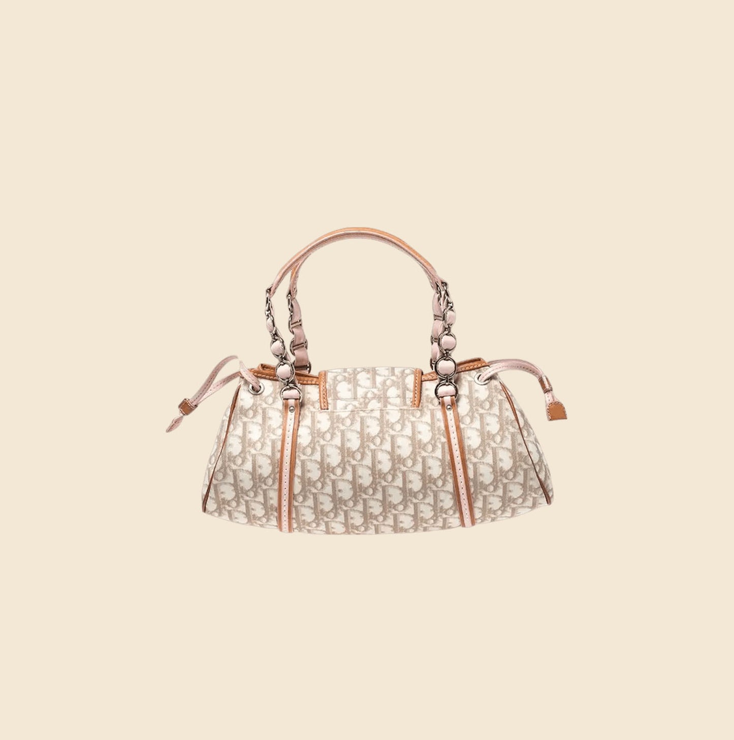 CHRISTIAN DIOR TROTTER ROMANTIQUE MONOGRAM SHOULDER BAG