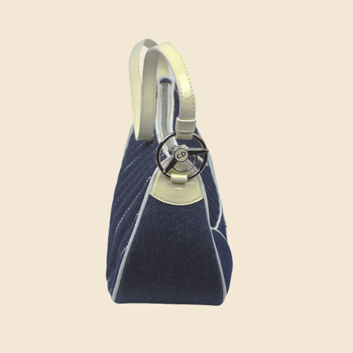 CHRISTIAN DIOR MONTAIGNE DENIM BAG