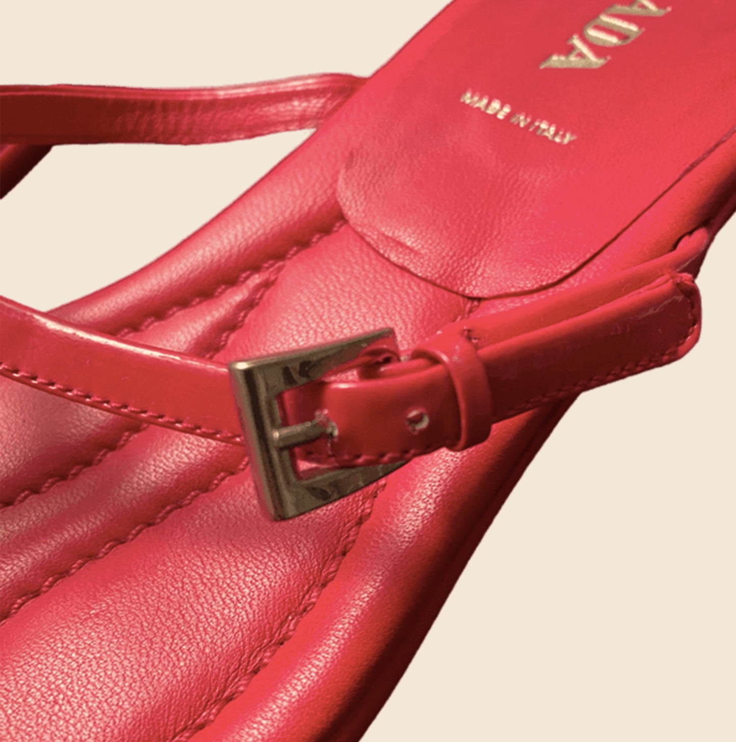 PRADA PINK THONG KITTEN HEELS