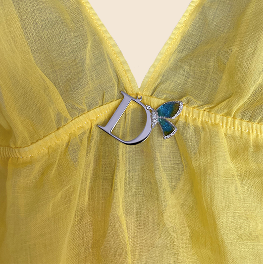 CHRISTIAN DIOR BUTTERFLY BEACH DRESS