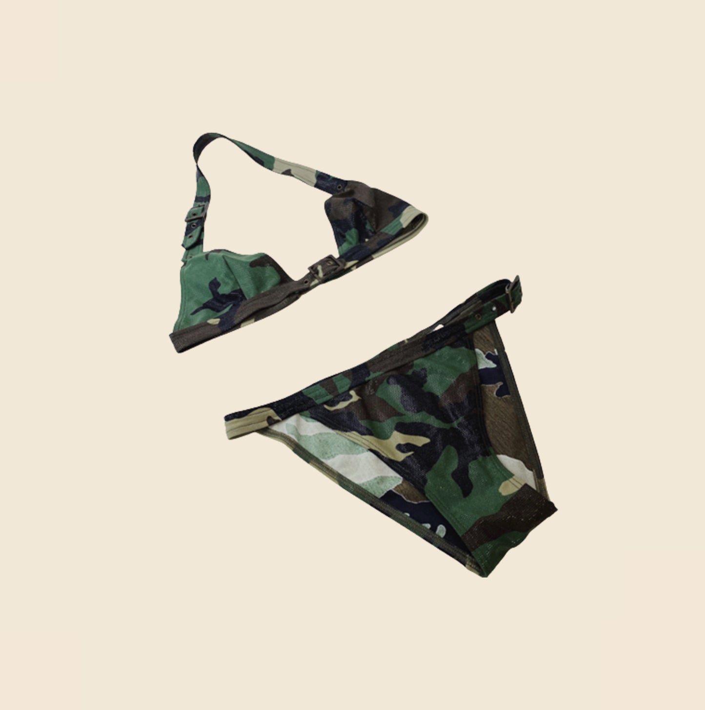 CHRISTIAN DIOR CAMOUFLAGE BIKINI