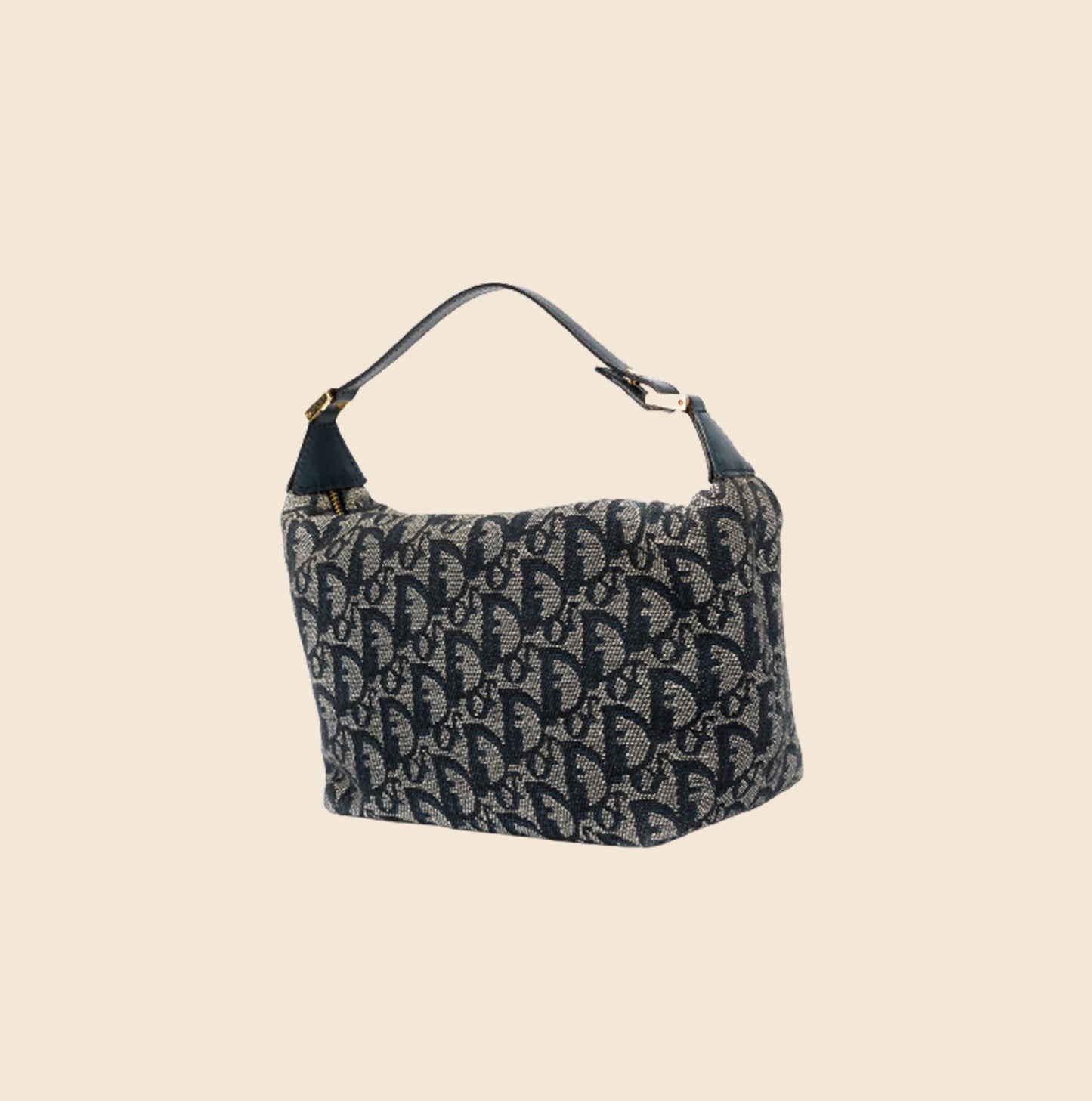 CHRISTIAN DIOR MINI OBLIQUE CANVAS HANDBAG