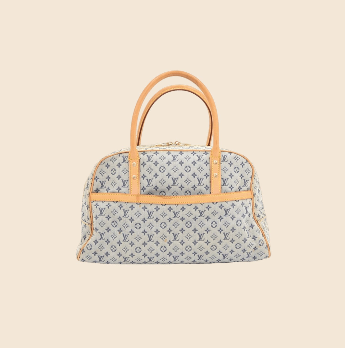 LOUIS VUITTON PALE BLUE MARIE TRAVEL BAG