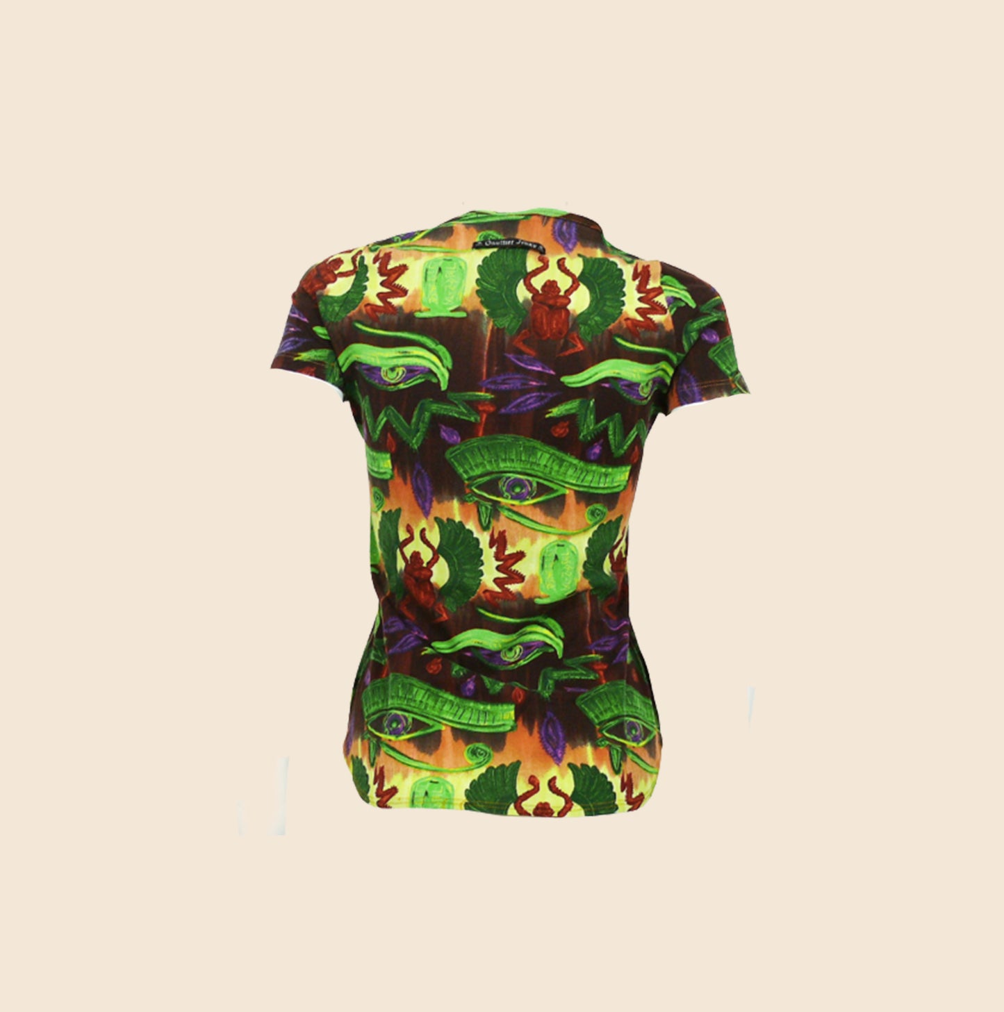 JEAN PAUL GAULTIER 1997 EGYPTIAN PRINT TOP