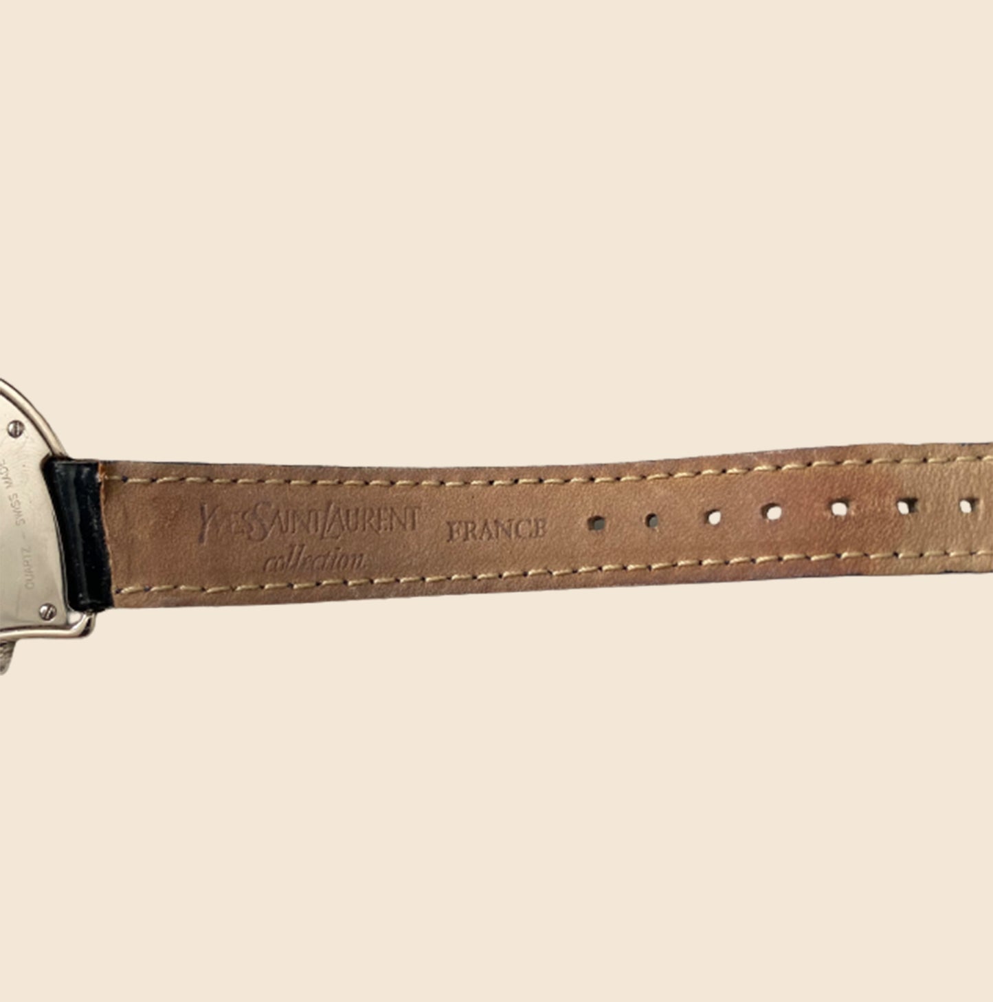 YVES SAINT LAURENT SILVER HEART WATCH